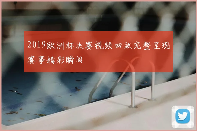 2019欧洲杯决赛视频回放完整呈现赛事精彩瞬间